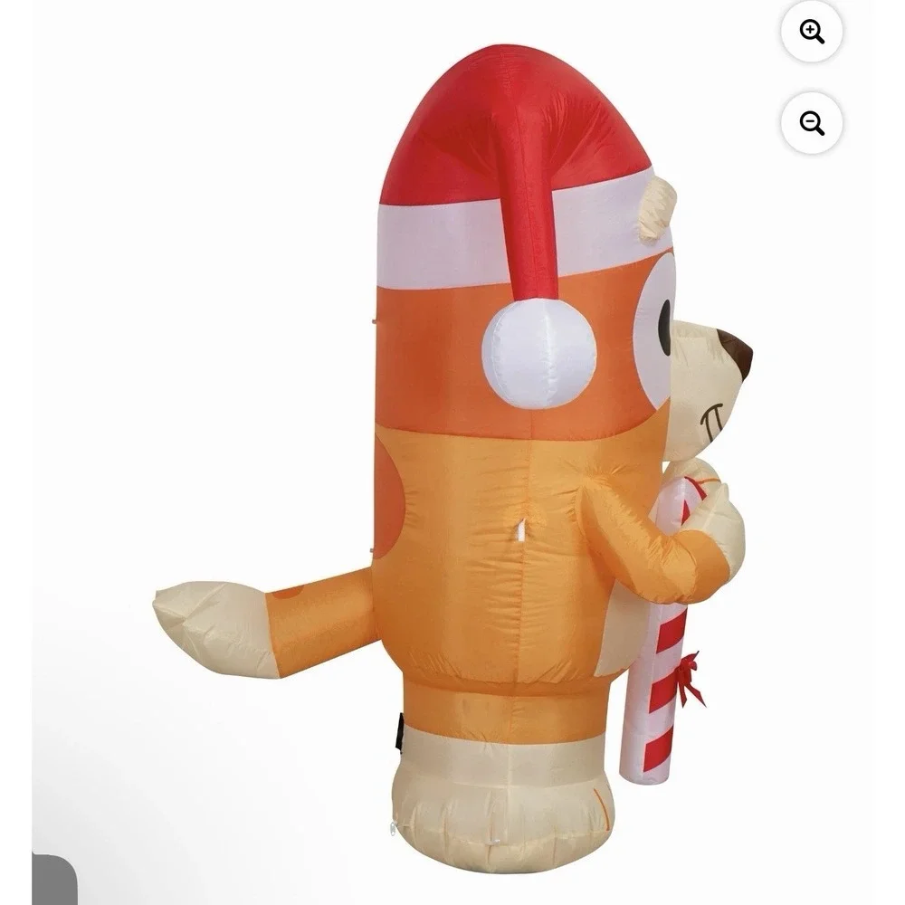 Gemmy Bingo Christmas Inflatable 5 FT Lighted Holiday Decor Outdoor/Indoor Bluey